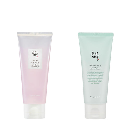 Beauty of Joseon Red Bean Water Gel with Refreshin Cleanser